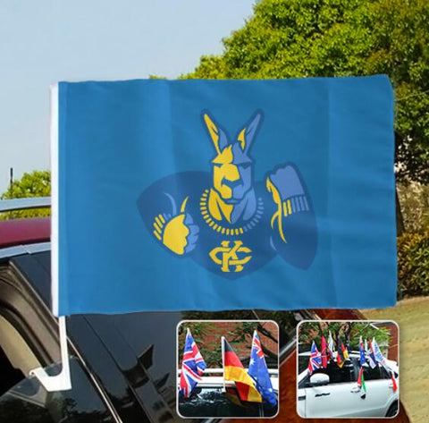 Kansas City Roos NCAAB Car Window Flag