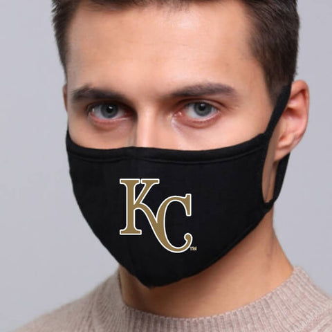 Kansas City Royals MLB Face Mask Cotton Guard Sheild 2pcs