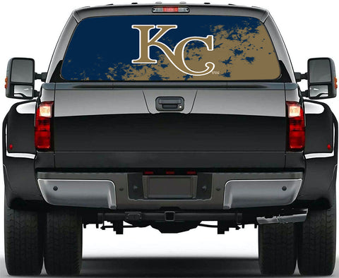 Kansas City Royals MLB Truck SUV Decals Paste Film Stickers Rear Window