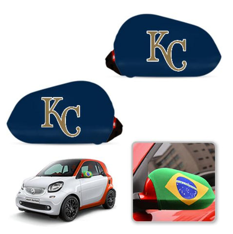 Kansas City Royals MLB Car rear view mirror cover-View Elastic