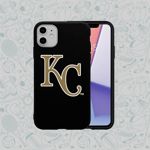 Phone Case Rubber Plastic MLB-Kansas City Royals Print