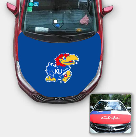 Kansas Jayhawks NCAA Car Auto Hood Engine Cover Protector