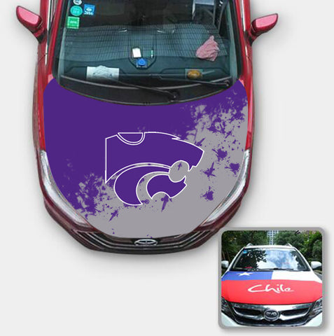 Kansas State Wildcats NCAA Car Auto Hood Engine Cover Protector