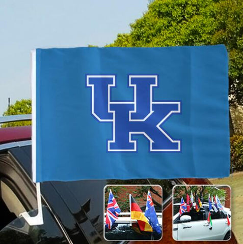 Kentucky Wildcats NCAAB Car Window Flag