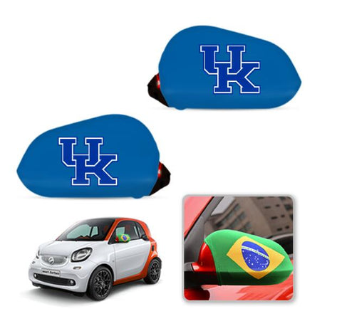 Kentucky Wildcats NCAAB Car rear view mirror cover-View Elastic