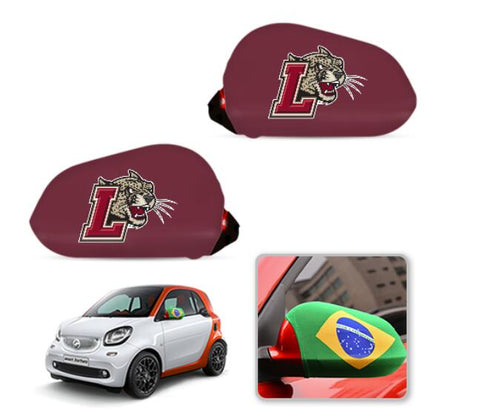 Lafayette Leopards NCAAB Car rear view mirror cover-View Elastic