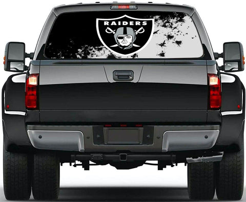 Las Vegas Raiders NFL Truck SUV Decals Paste Film Stickers Rear Window
