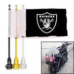 Las Vegas Raiders NFL Motocycle Rack Pole Flag