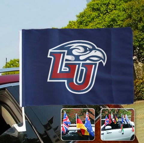 Liberty Flames NCAAB Car Window Flag