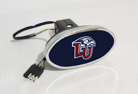 Liberty Flames NCAA Hitch Cover LED Brake Light for Trailer