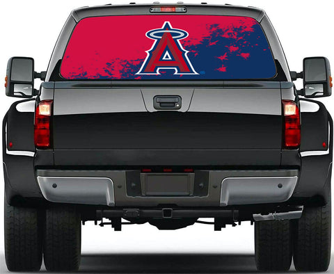 Los Angeles Angels MLB Truck SUV Decals Paste Film Stickers Rear Window