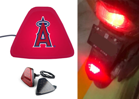 Los Angeles Angels MLB Car Motorcycle tail light LED brake flash Pilot rear