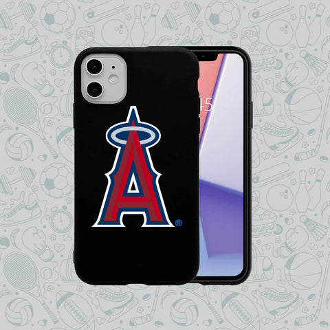 Phone Case Rubber Plastic MLB-Los Angeles Angels  Print