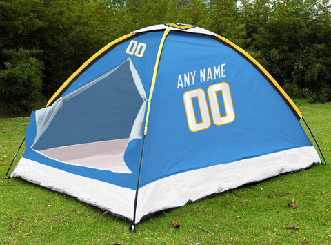 Los Angeles Chargers NFL Camping Dome Tent Waterproof Instant