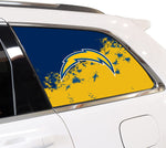 Los Angeles Chargers NFL Rear Side Quarter Window Vinyl Decal Stickers Fits Jeep Grand