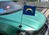 Los Angeles Chargers NFL Car Hood Flag