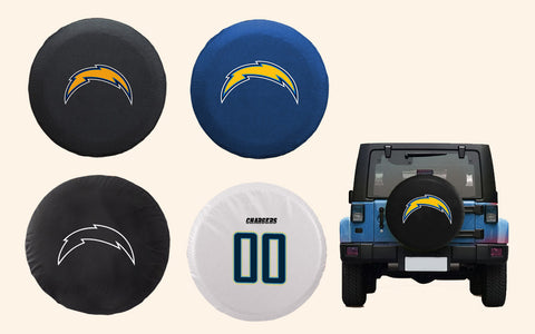 Los Angeles Chargers NFL Spare Tire Cover