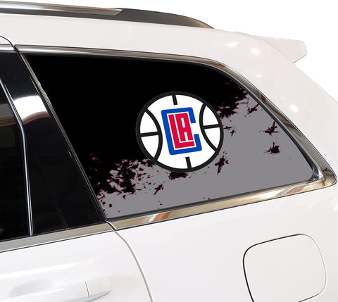 Los Angeles Clippers NBA Rear Side Quarter Window Vinyl Decal Stickers Fits Jeep Grand
