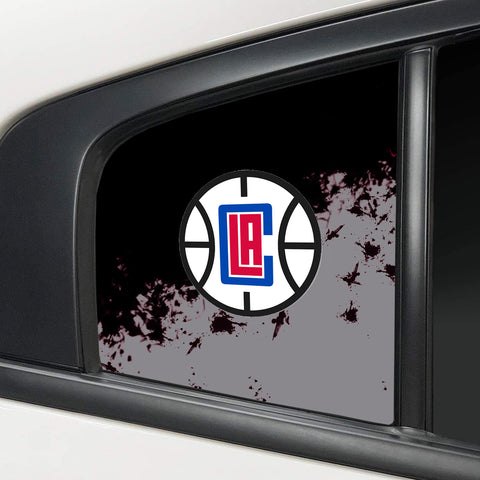 Los Angeles Clippers NBA Rear Side Quarter Window Vinyl Decal Stickers Fits Dodge Charger