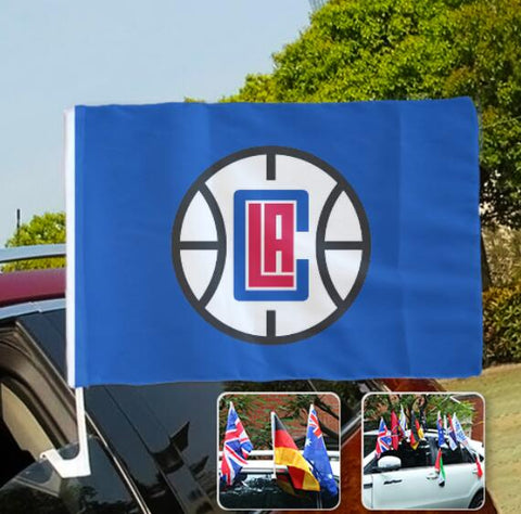 Los Angeles Clippers NBA Car Window Flag