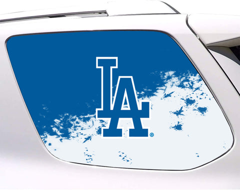 Los Angeles Dodgers MLB Rear Side Quarter Window Vinyl Decal Stickers Fits Toyota 4Runner
