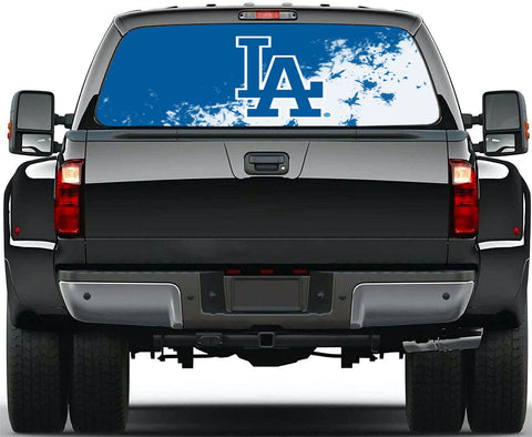 Los Angeles Dodgers MLB Truck SUV Decals Paste Film Stickers Rear Window