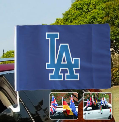 Los Angeles Dodgers MLB Car Window Flag