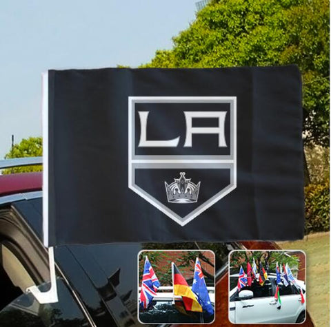 Los Angeles Kings NHL Car Window Flag
