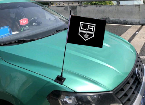 Los Angeles Kings NHL Car Hood Flag