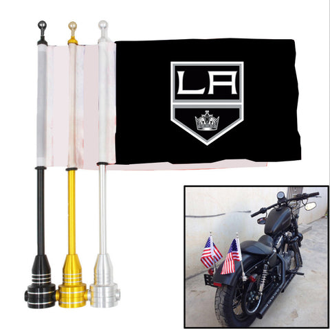 Los Angeles Kings NHL Motocycle Rack Pole Flag