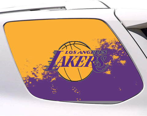 Los Angeles Lakers NBA Rear Side Quarter Window Vinyl Decal Stickers Fits Toyota 4Runner