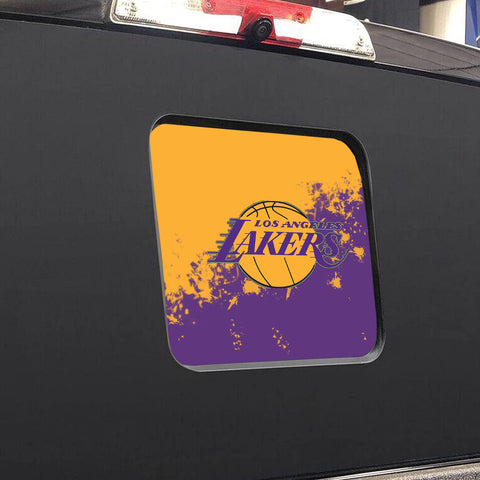 Los Angeles Lakers NBA Rear Back Middle Window Vinyl Decal Stickers Fits Dodge Ram GMC Chevy Tacoma Ford