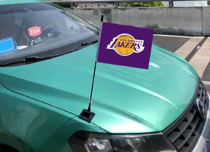 Los Angeles Lakers NBA Car Hood Flag