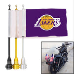 Los Angeles Lakers NBA Motocycle Rack Pole Flag