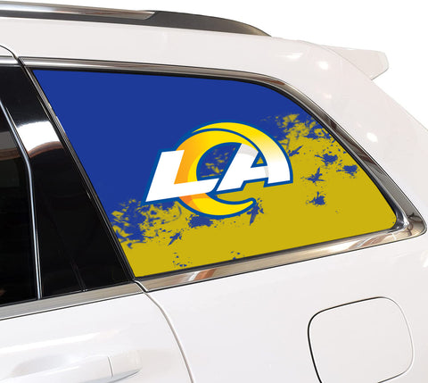 Los Angeles Rams NFL Rear Side Quarter Window Vinyl Decal Stickers Fits Jeep Grand