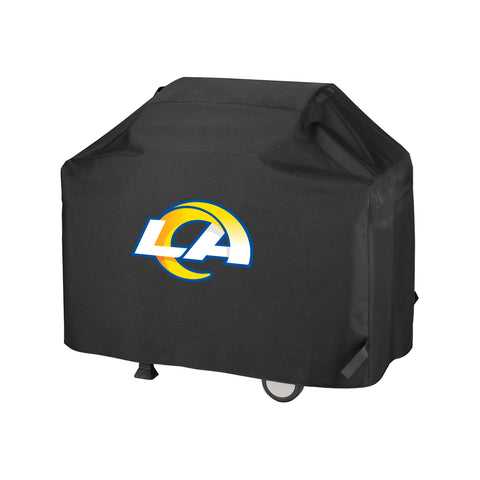 Los Angeles Rams NFL BBQ Barbeque Outdoor Black Waterproof Cover