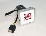 Louisiana Ragin' Cajuns NCAA Hitch Cover LED Brake Light for Trailer