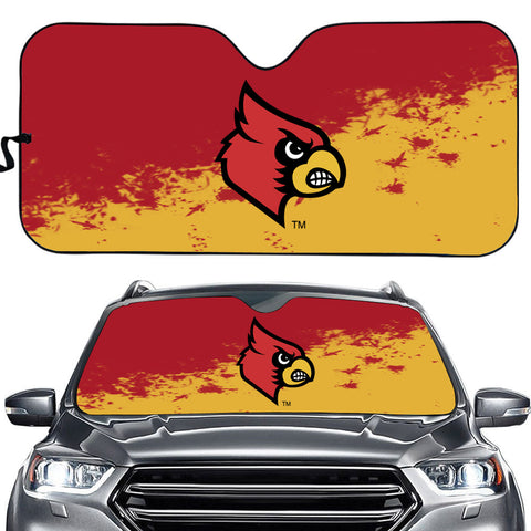 Louisville Cardinals NCAA Car Windshield Sun Shade Universal Fit Sunshade