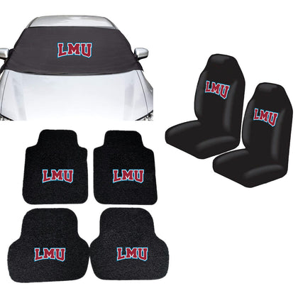 Loyola Marymount Lions NCAA Car Front Windshield Cover Seat Cover Floor Mats