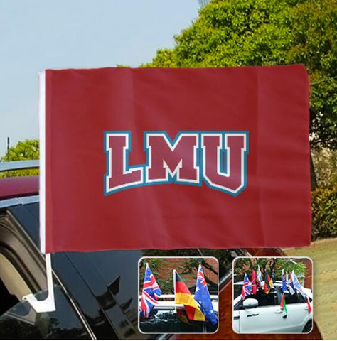 Loyola Marymount Lions NCAAB Car Window Flag