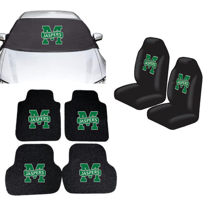 Manhattan Jaspers NCAA Car Front Windshield Cover Seat Cover Floor Mats