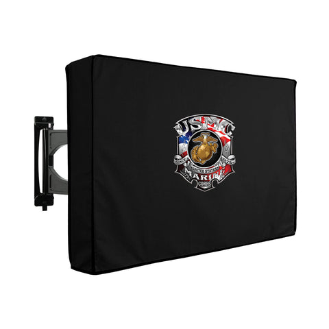 Marine Corps Since 1775 Military Outdoor TV Cover Heavy Duty