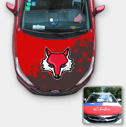 Marist Red Foxes NCAA Car Auto Hood Engine Cover Protector