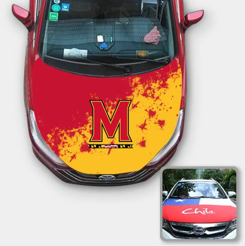 Maryland Terrapins NCAA Car Auto Hood Engine Cover Protector
