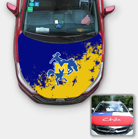 McNeese State Cowboys NCAA Car Auto Hood Engine Cover Protector