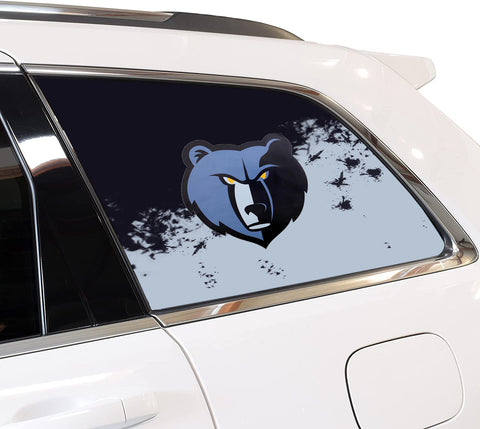Memphis Grizzlies NBA Rear Side Quarter Window Vinyl Decal Stickers Fits Jeep Grand