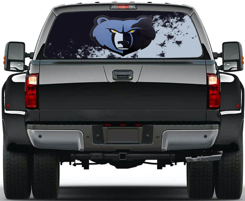 Memphis Grizzlies NBA Truck SUV Decals Paste Film Stickers Rear Window
