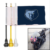 Memphis Grizzlies NBA Motocycle Rack Pole Flag