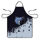 Memphis Grizzlies NBA BBQ Kitchen Apron Men Women Chef