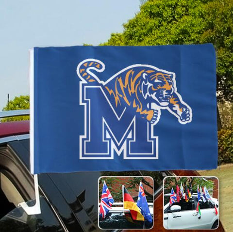 Memphis Tigers NCAAB Car Window Flag